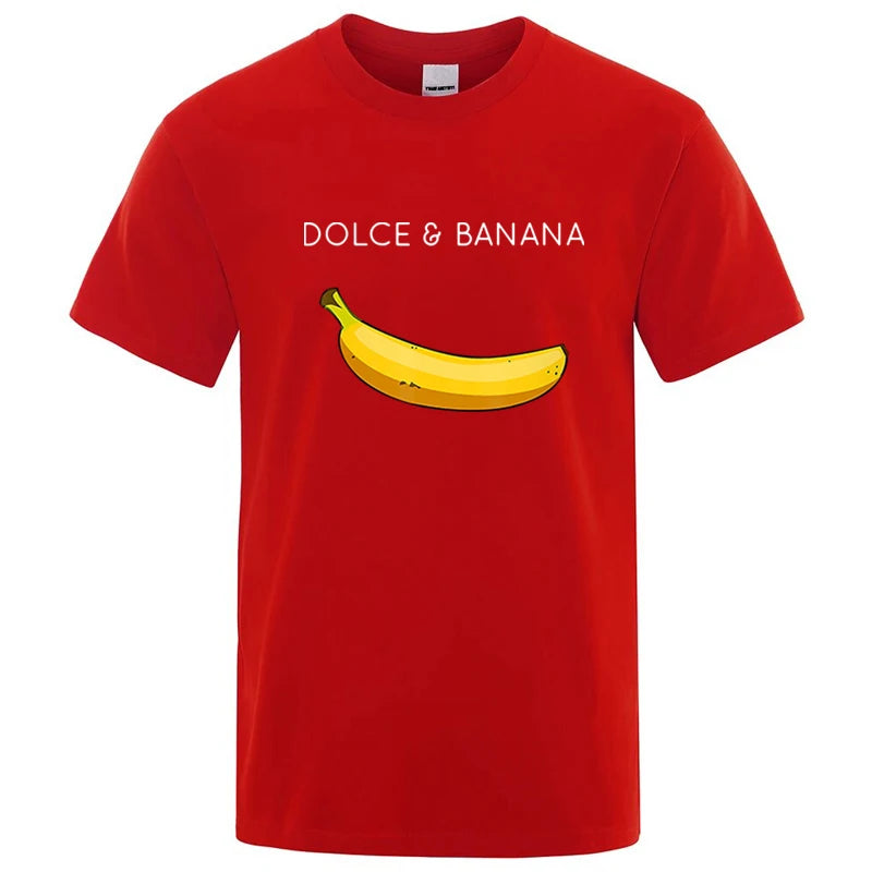 Men's Dolce And Banana T-Shirt | Breathable Cotton Blend | Sizes S–XXL
