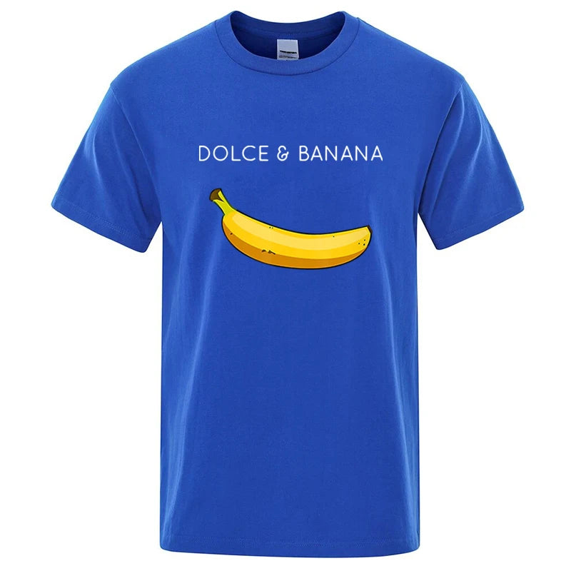 Men's Dolce And Banana T-Shirt | Breathable Cotton Blend | Sizes S–XXL