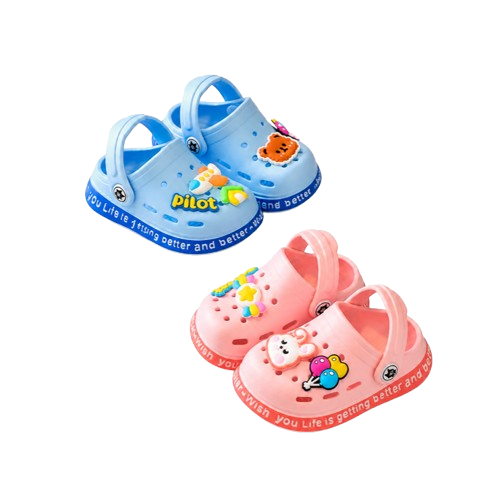 Kids Clogs & Beach Sandals | Lightweight Breathable Cartoon Slip-On Shoes for Boys & Girls