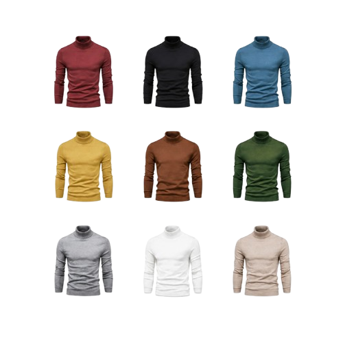 Men's Slim Fit Viscose Pullover Sweater