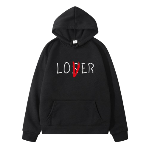 Lover/Loser Graphic Hoodie