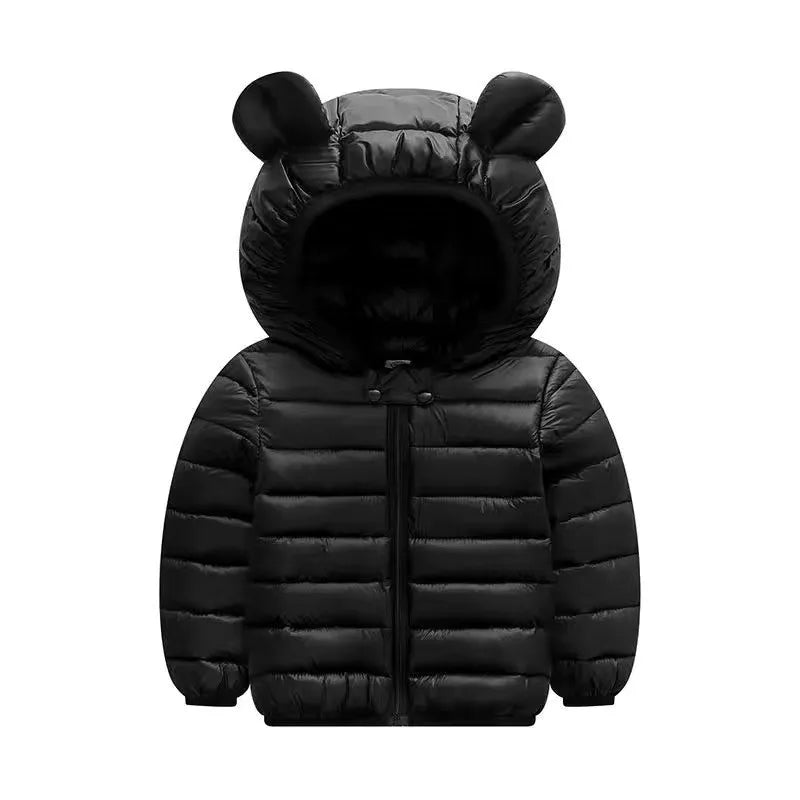 Kids Hooded Puffer Jacket | Lightweight Zip-Up Coat for Boys & Girls 0–5 Years
