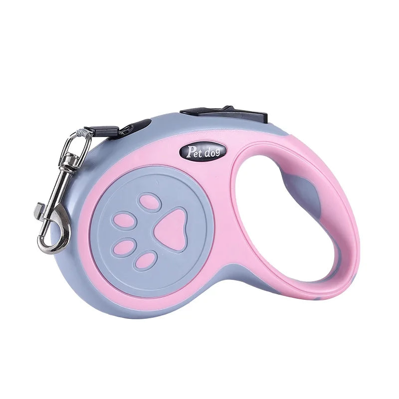 Retractable Dog & Cat Leash | 3m & 5m Nylon Lead for Small & Medium Dogs