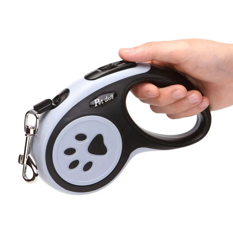 Retractable Dog & Cat Leash | 3m & 5m Nylon Lead for Small & Medium Dogs