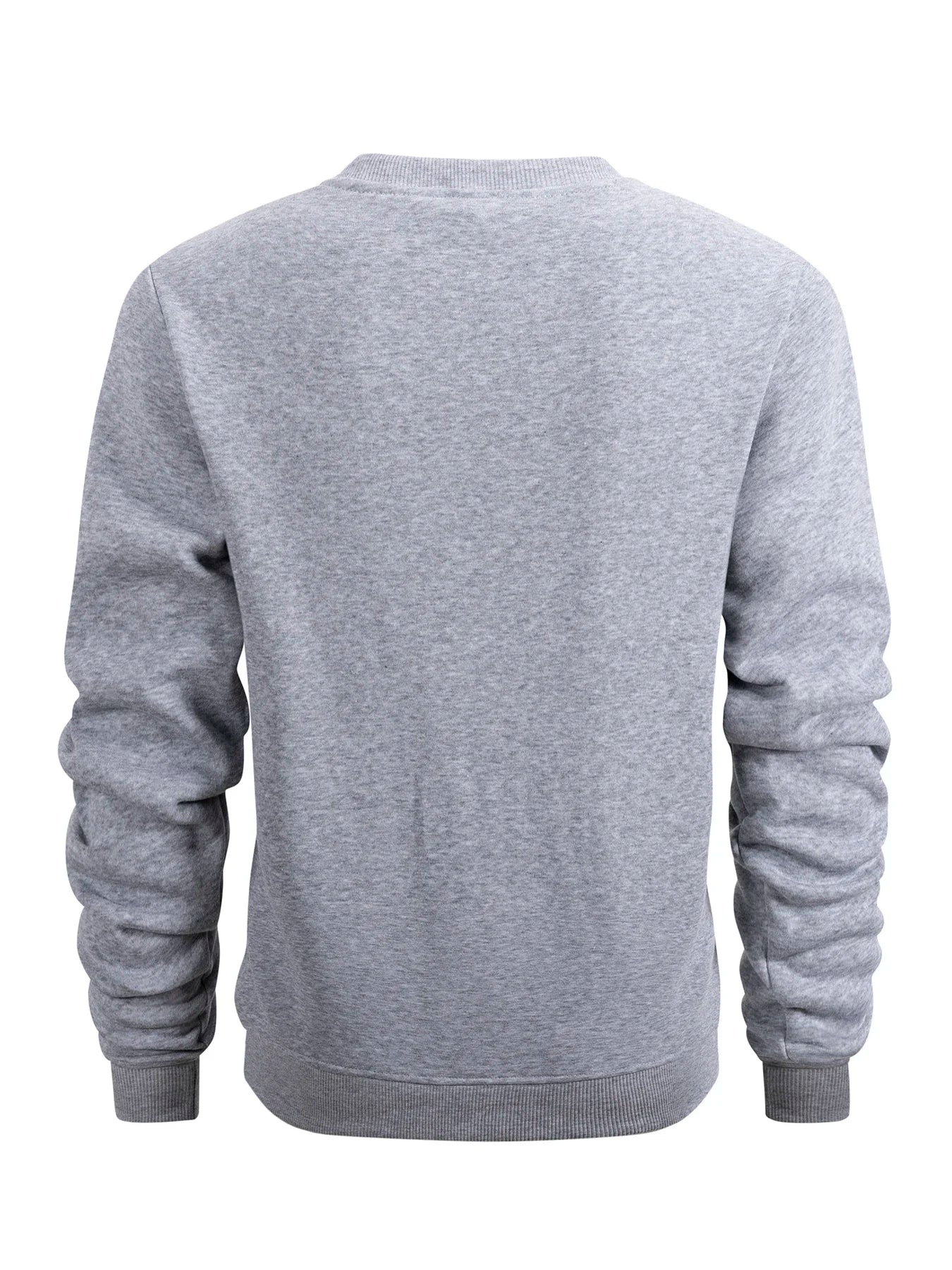 Men's Crew Neck Sweatshirt | Casual Fleece Pullover | Sizes S–2XL