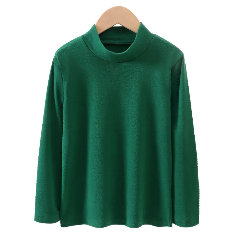 Kids Turtleneck Thermal Top | Long Sleeve Fleece Base Layer for Boys & Girls