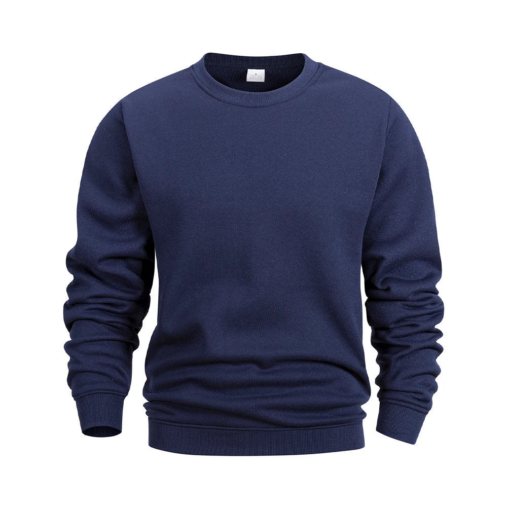Men's Crew Neck Sweatshirt | Casual Fleece Pullover | Sizes S–2XL