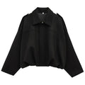 Women's Cropped Suede Bomber Jacket | High Street Zip-Up | Sizes XS–L