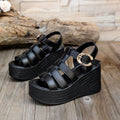 Women's Platform Ankle Strap Shoes
