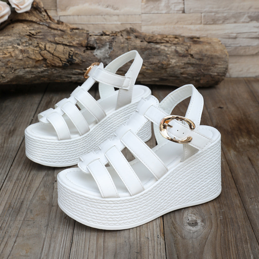 Women's Platform Ankle Strap Shoes