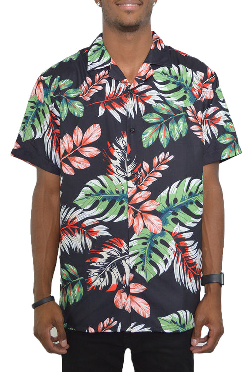 Men's Tampa Short Sleeve Shirt – Casual Polyester Tee